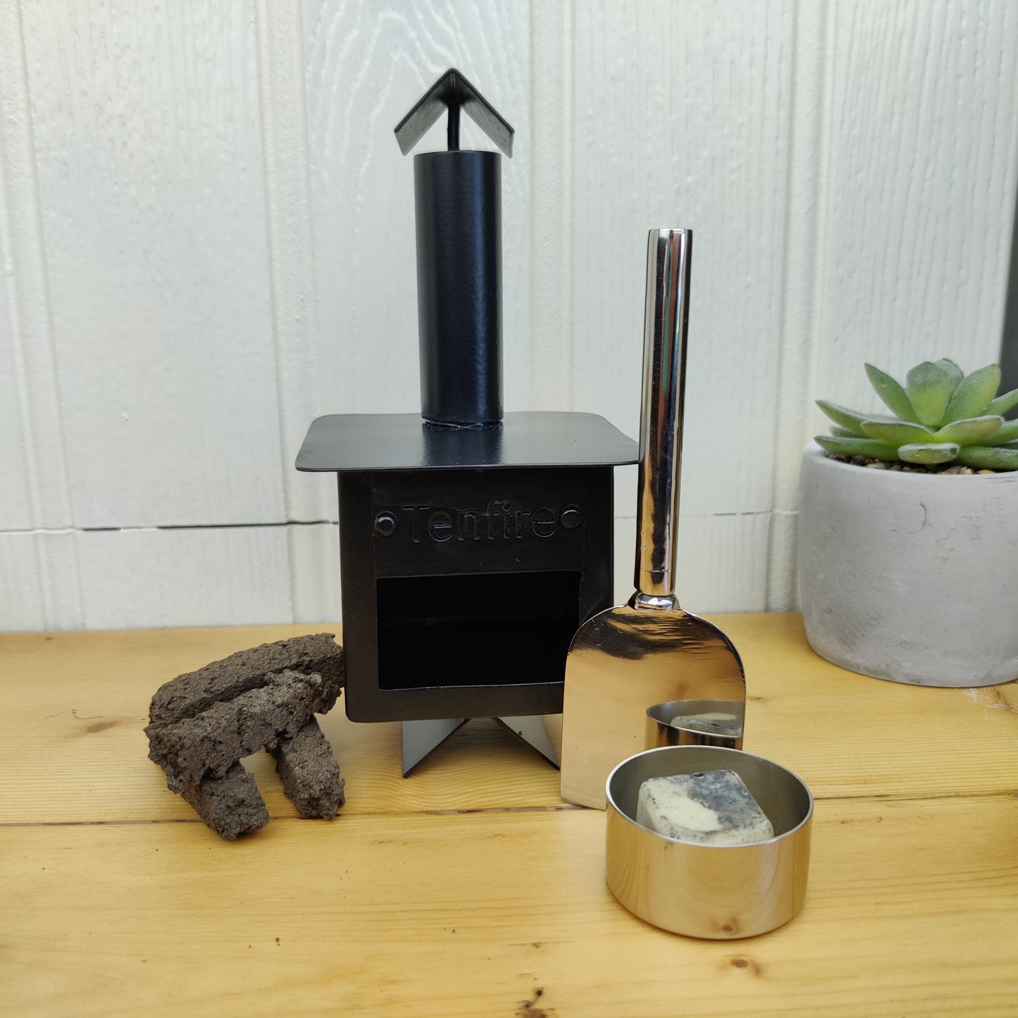 Mini Incense Burner & Wax Melt Stove Gift Set