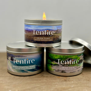 Irish Candles Gift Set - Turf, Coastal Mist & Rain