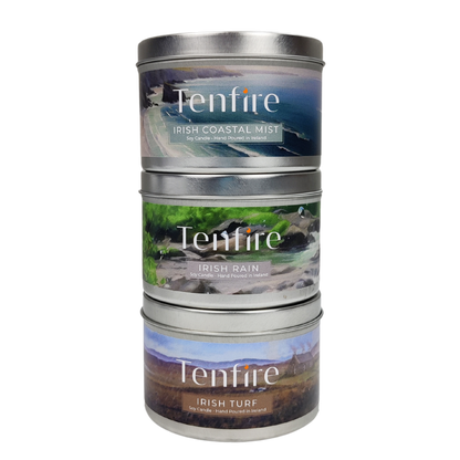 Irish Candles Gift Set - Turf, Coastal Mist & Rain